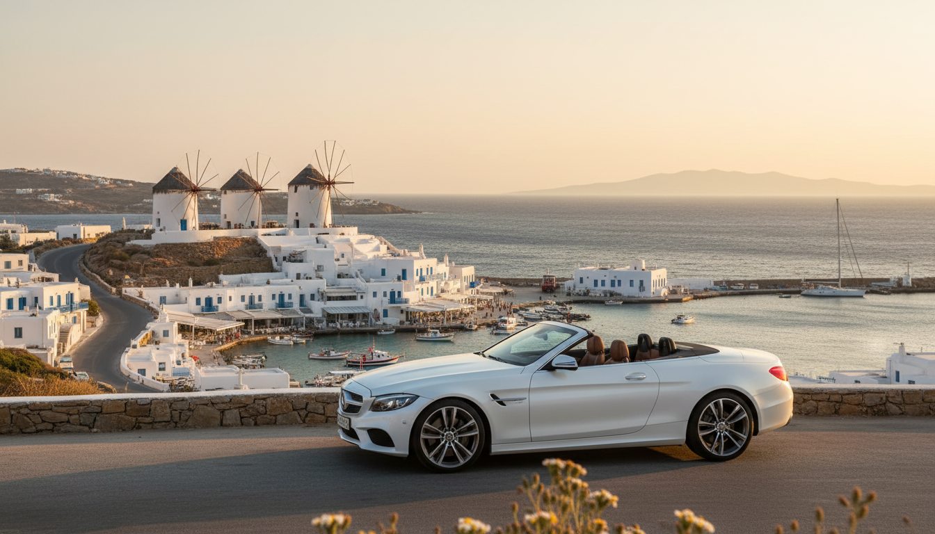 Car hire Mykonos